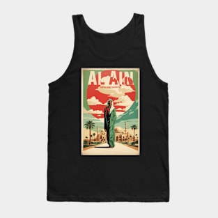 Al Ain United Arab Emirates Vintage Travel Tourism Tank Top